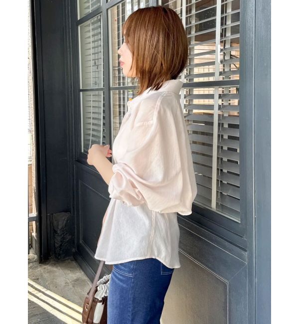 dazzlin「シアータックシャツ」|シャツ・ブラウス|