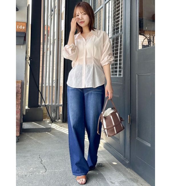 dazzlin「シアータックシャツ」|シャツ・ブラウス|