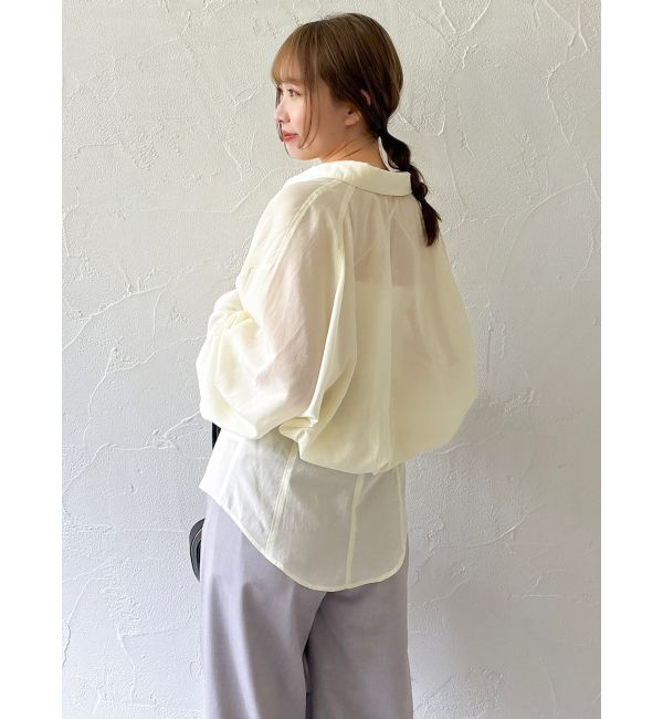 dazzlin「シアータックシャツ」|シャツ・ブラウス|