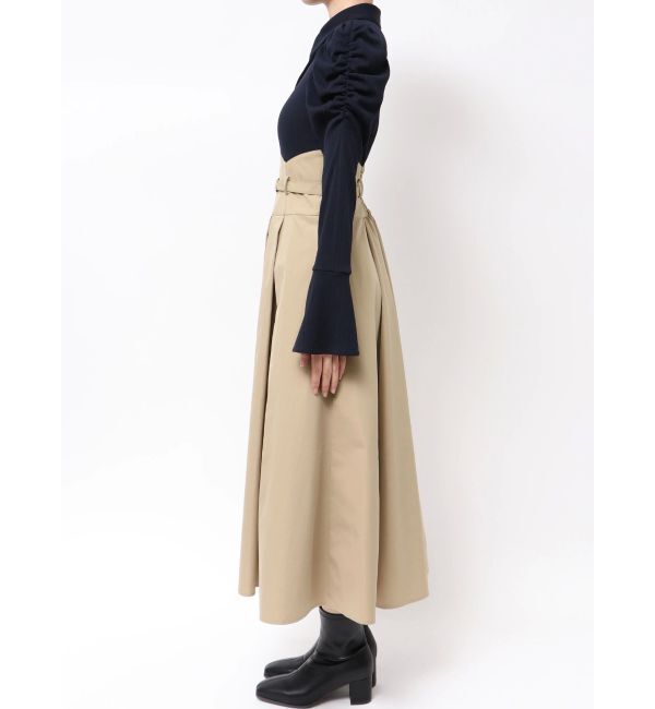 dazzlin「シャツカラーコルセットタックワンピース」|ワンピース|