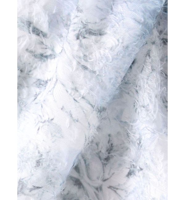 dazzlin「ヘアリーフラワーシフォンブラウス」|シャツ・ブラウス|