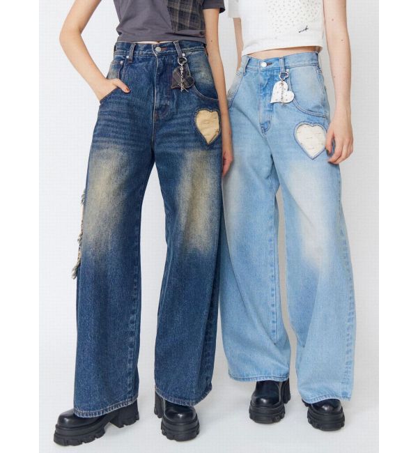EMODA「ハートルーズジーンズ」|デニム|