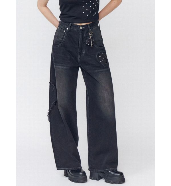 EMODA「ハートルーズジーンズ」|デニム|