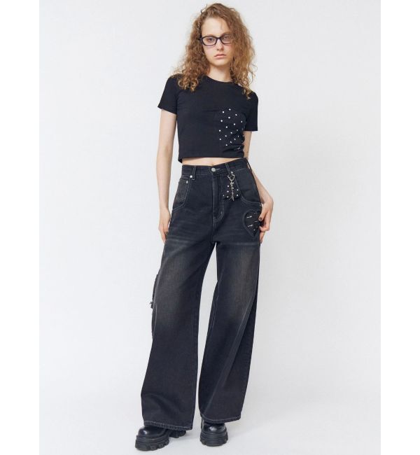 EMODA「ハートルーズジーンズ」|デニム|