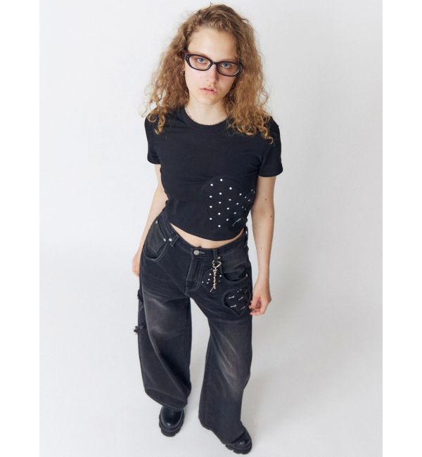 EMODA「ハートルーズジーンズ」|デニム|