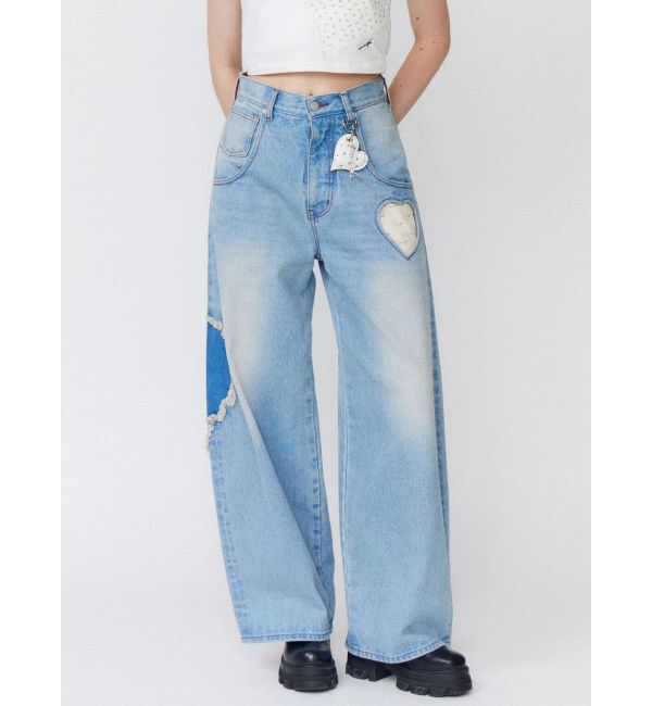 EMODA「ハートルーズジーンズ」|デニム|