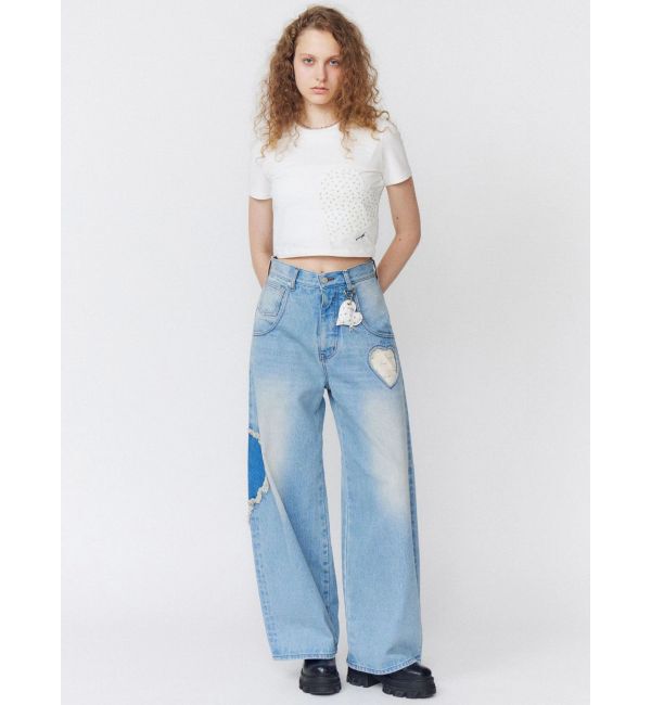 EMODA「ハートルーズジーンズ」|デニム|