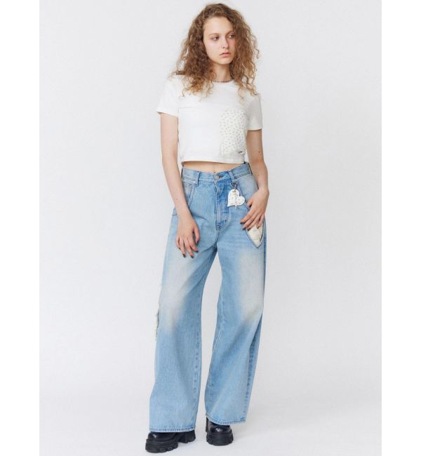 EMODA「ハートルーズジーンズ」|デニム|