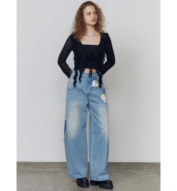 EMODA「ハートルーズジーンズ」|デニム|