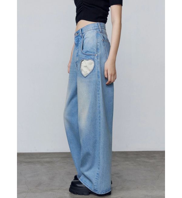 EMODA「ハートルーズジーンズ」|デニム|