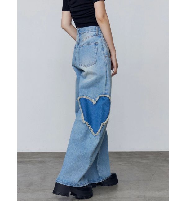 EMODA「ハートルーズジーンズ」|デニム|