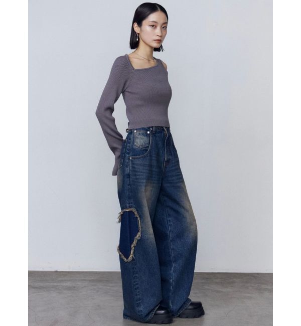 EMODA「ハートルーズジーンズ」|デニム|