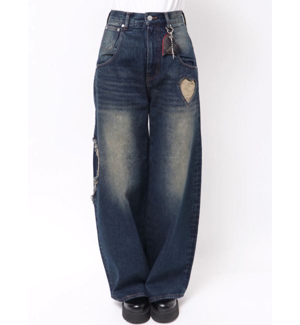 EMODA「ハートルーズジーンズ」|デニム|