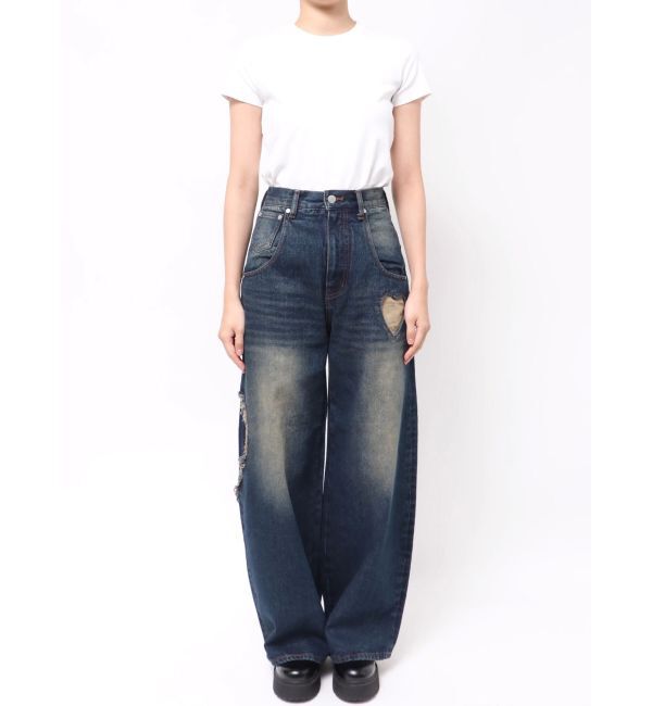 EMODA「ハートルーズジーンズ」|デニム|