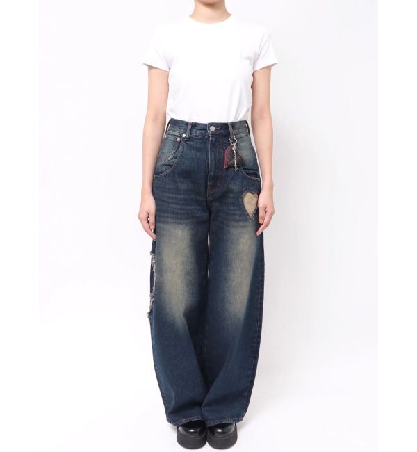 EMODA「ハートルーズジーンズ」|デニム|