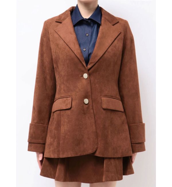 MERCURYDUO「フィットアンドフレアジャケット」|テーラードジャケット|