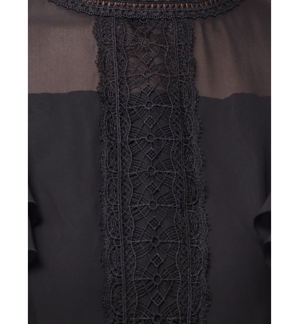 MERCURYDUO「レース切替マーメイドワンピース」|ドレス|