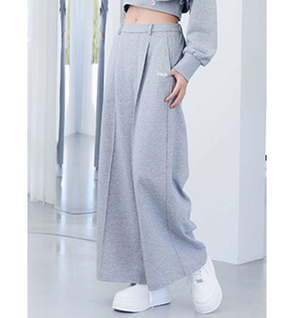 MERCURYDUO「【FILA別注】裏毛センターシームパンツ」|その他|グレー