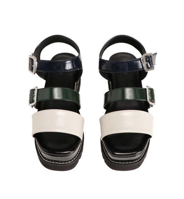 MURUA「ベルテッドステッチサンダル」|サンダル|