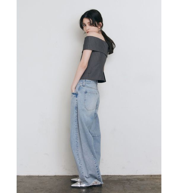 MURUA「オフショルマニッシュブラウス」|シャツ・ブラウス|