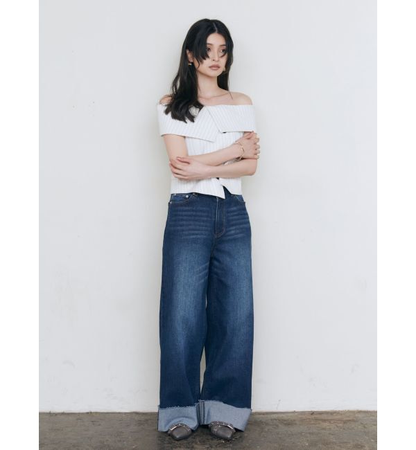 MURUA「オフショルマニッシュブラウス」|シャツ・ブラウス|