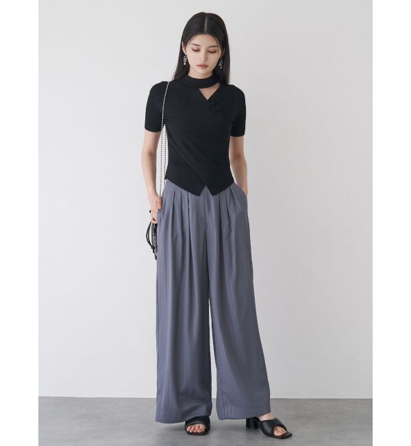 MURUA「メタリックパフミュール」|パンプス|