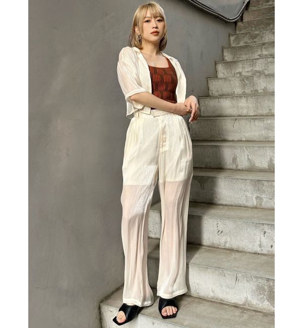 MURUA「メタリックパフミュール」|パンプス|