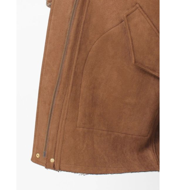 MURUA「リバーシブルミドルコート」|ステンカラーコート|