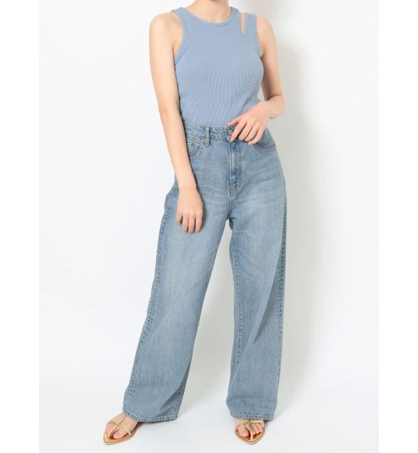 Ungrid「パット付きアシメデザインテレコタンクトップ」|タンクトップ|