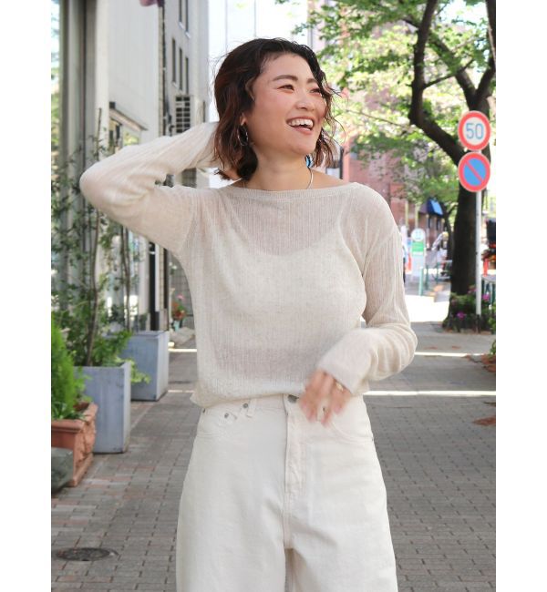 Ungrid「2Wayリボンニットカーデ」|カーディガン|