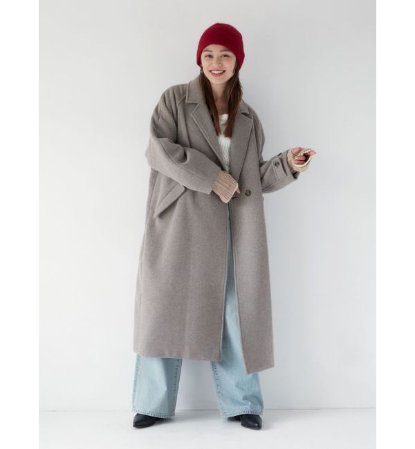 Ungrid「ルーズシルエットチェスターコート」|チェスターコート|