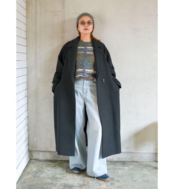 Ungrid「ルーズシルエットチェスターコート」|チェスターコート|