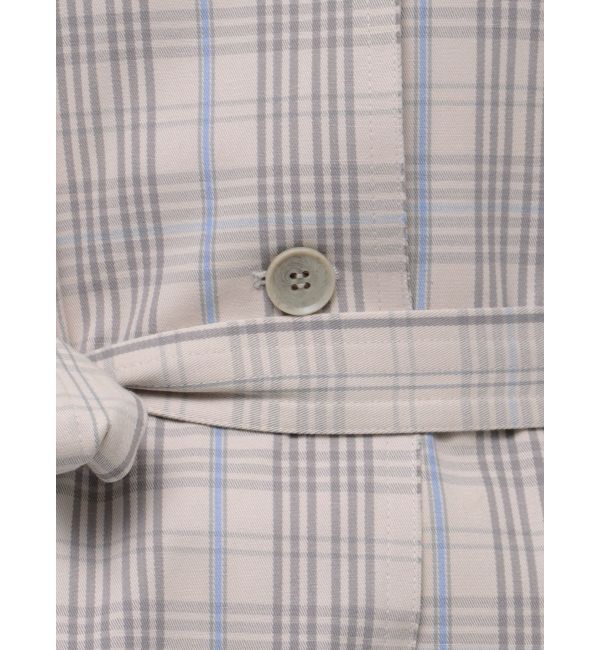 Ungrid「カットオフステンカラーコート」|ステンカラーコート|