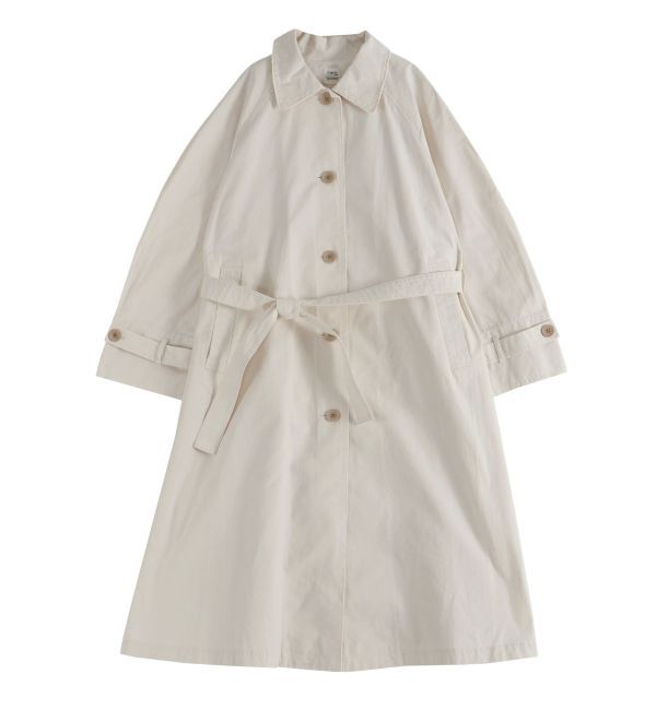 Ungrid「カットオフステンカラーコート」|ステンカラーコート|