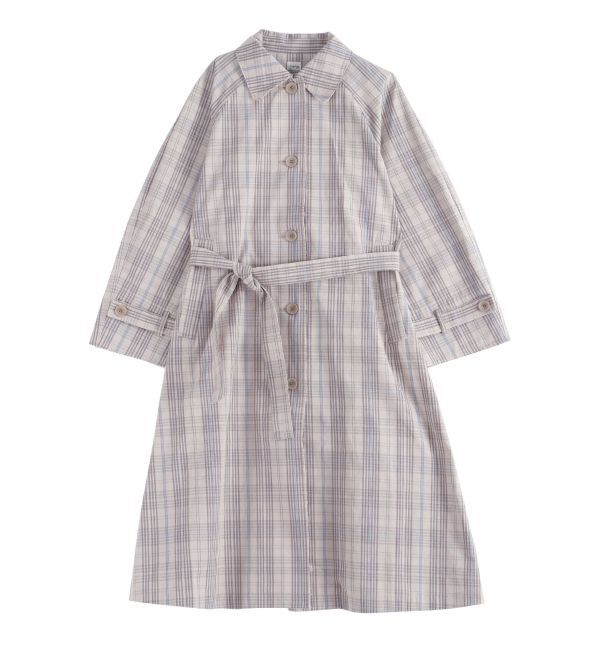 Ungrid「カットオフステンカラーコート」|ステンカラーコート|