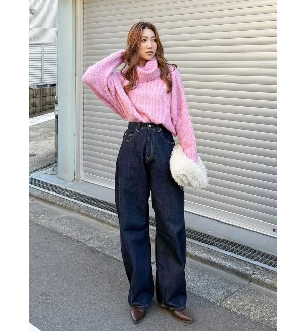 Ungrid「カーブルーズデニム」|デニム|