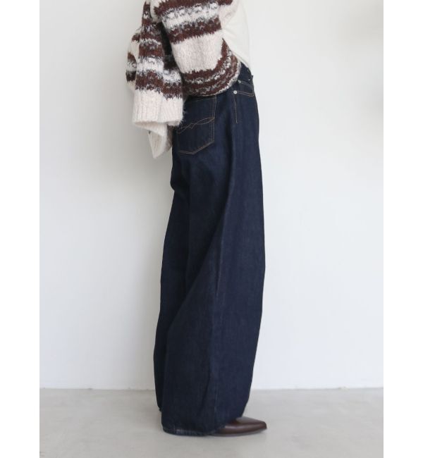 Ungrid「カーブルーズデニム」|デニム|