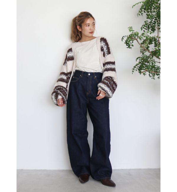 Ungrid「カーブルーズデニム」|デニム|