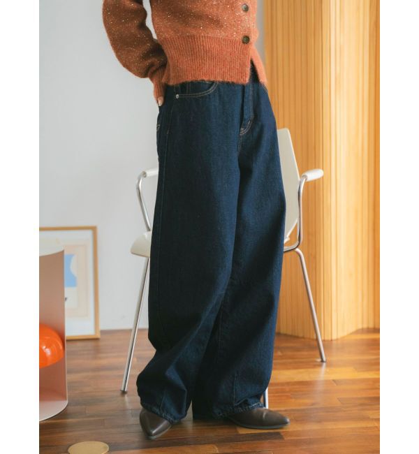 Ungrid「カーブルーズデニム」|デニム|