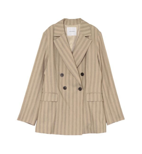 LAGUNAMOON「【柳橋唯コラボ】テーラードジャケット」|テーラードジャケット|ベージュ