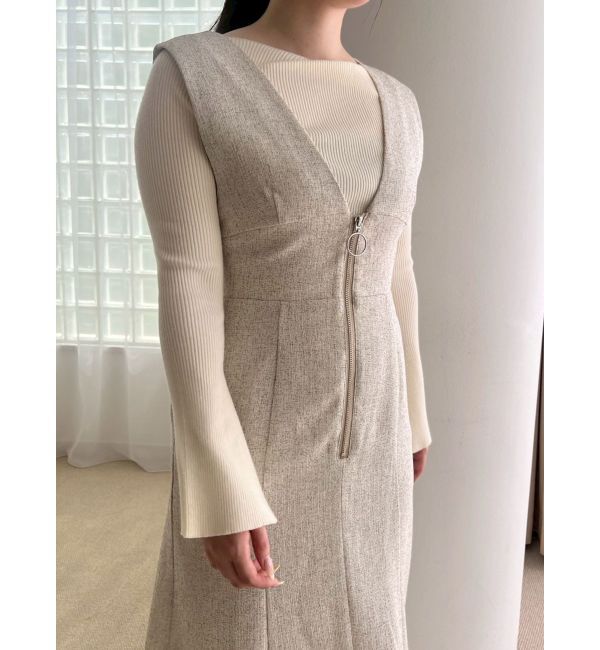 LAGUNAMOON「ノースリーブジャンパースカート」|ワンピース|