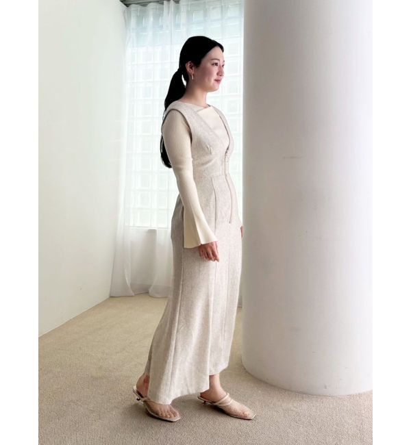 LAGUNAMOON「ノースリーブジャンパースカート」|ワンピース|