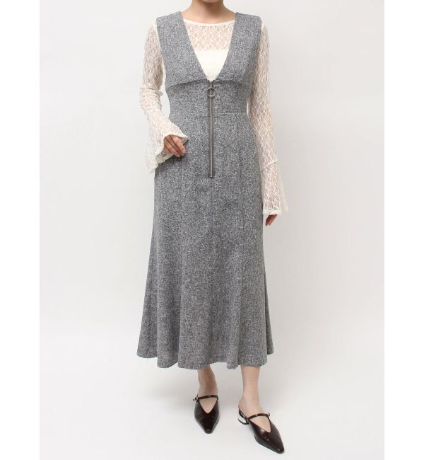 LAGUNAMOON「ノースリーブジャンパースカート」|ワンピース|