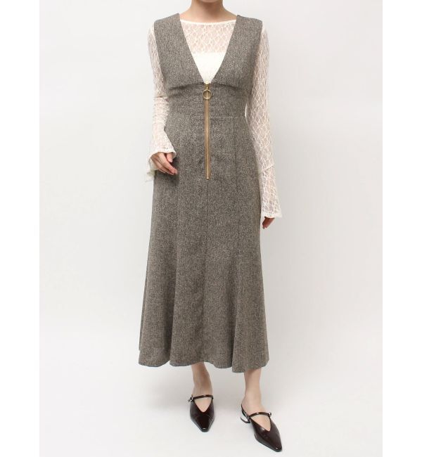 LAGUNAMOON「ノースリーブジャンパースカート」|ワンピース|