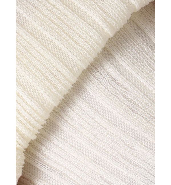 LAGUNAMOON「シアーニットショートスリーブカーデ」|カーディガン|