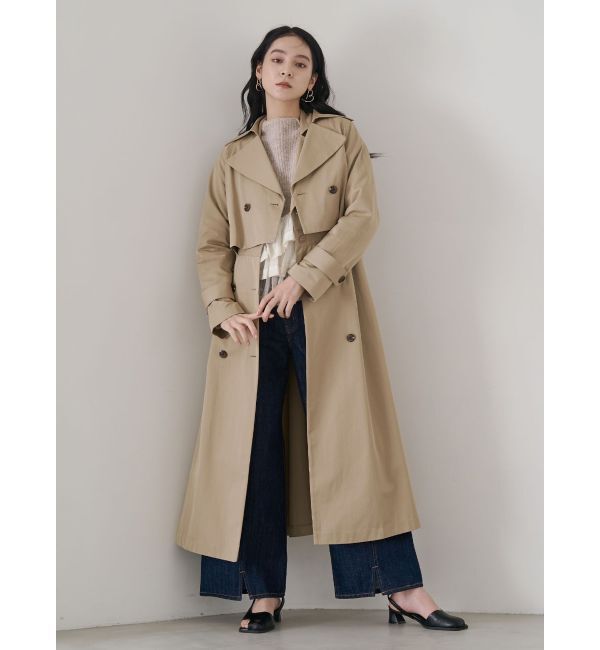 LAGUNAMOON「ワイドフレアデニムパンツ」|デニム|