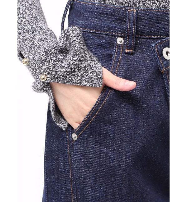 LAGUNAMOON「ワイドフレアデニムパンツ」|デニム|