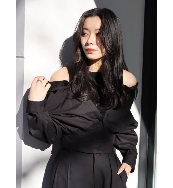 EVRIS「アメスリレイヤードシャツ」|シャツ・ブラウス|