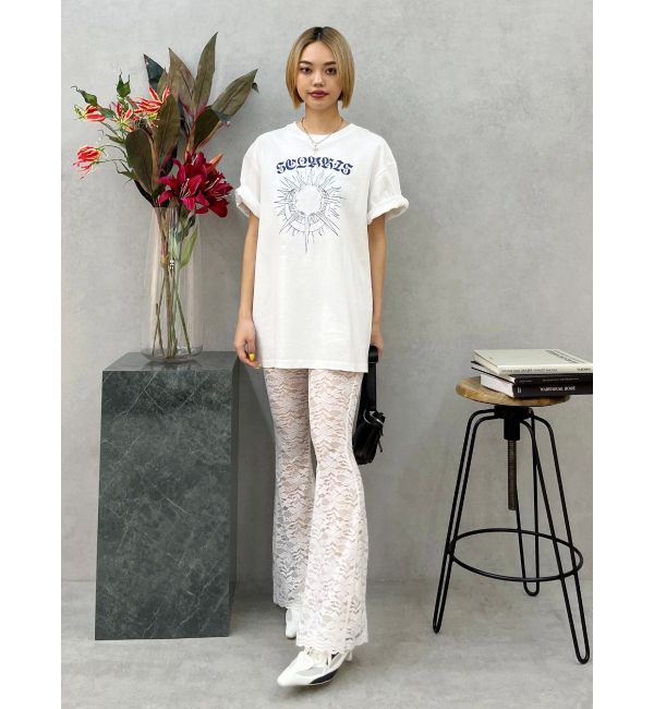 EVRIS「レースフレアパンツ」|その他|