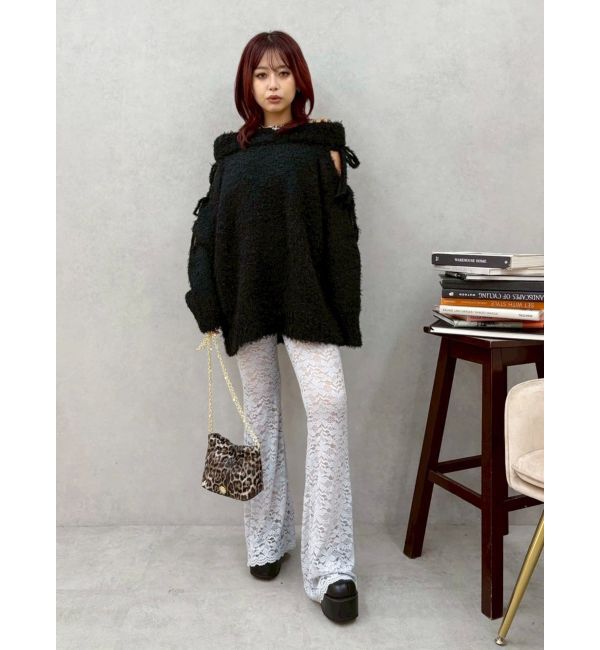 EVRIS「レースフレアパンツ」|その他|